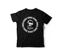 T-Shirt Silvio Bunga Bunga Presidente (L, Nero)