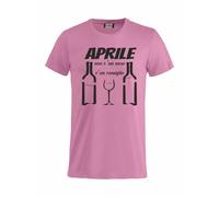T-Shirt Simpatiche Aprile Non e' Un Mese e' Un Consiglio Maglietta PS 27438-A038
