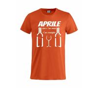 T-Shirt Simpatiche Aprile Non e' Un Mese e' Un Consiglio Maglietta PS 27438-A038