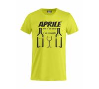 T-Shirt Simpatiche Aprile Non e' Un Mese e' Un Consiglio Maglietta PS 27438-A038