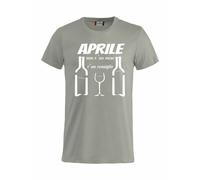 T-Shirt Simpatiche Aprile Non e' Un Mese e' Un Consiglio Maglietta PS 27438-A038