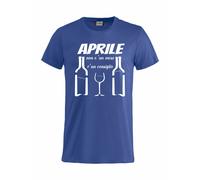 T-Shirt Simpatiche Aprile Non e' Un Mese e' Un Consiglio Maglietta PS 27438-A038