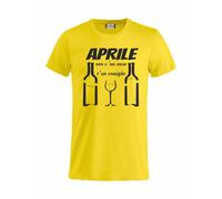 T-Shirt Simpatiche Aprile Non e' Un Mese e' Un Consiglio Maglietta PS 27438-A038