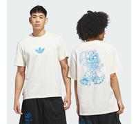 T-SHIRT SKATEBOARDING x KOGANCULT DRAGON Cream White / Lucid Ray Blue M