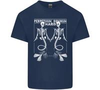 T-Shirt Skeleton Mermaids Eternal Sleep Of The Sea Skulls Per Bambini