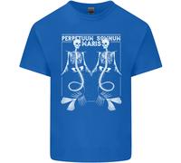 T-Shirt Skeleton Mermaids Eternal Sleep Of The Sea Skulls Per Bambini