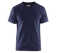 T-shirt slim fit blu navy, L