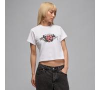 T-shirt slim fit con grafica Jordan Flight - Donna - Bianco XL (IT 52-54)