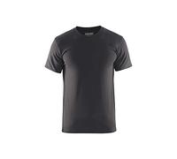 T-shirt slim fit grigio scuro S