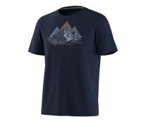 T-shirt Smartwool Men's Peak Bagger Active Short Sleeve (NAVY) Uomo M