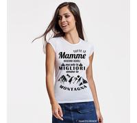T-shirt Solo le Migliori Mamme Amano la Montagna