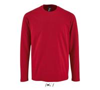 T-shirt Sol's Imperial Lsl Rouge S