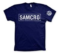 T-shirt Sons Of Anarchy - SAMCRO Distressed maglia Uomo Hybris