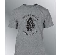 T-Shirt Sons Of Anarchy Serie Gang Bikers Biker Twin Moto Custom Samcro