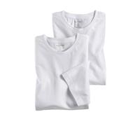 OLYMP T-shirt doppia confezione girocollo bianco, bianco, S