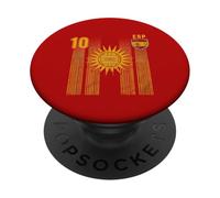 T-shirt Spagna Retro Spanish Espanol Madrid Barcelona PopSockets PopGrip Adesivo