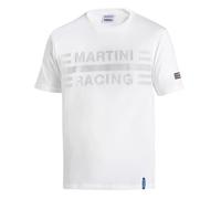 T-shirt Sparco Sparco Martini Racing Big Logo bianca - taglia S
