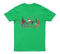 T-shirt Sparkle All The Way unisex regalo retrò divertente donna vintage uomo