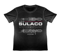 T-Shirt Spaziale Sulaco Per Bambini Aliens Xenomorph Predator Film