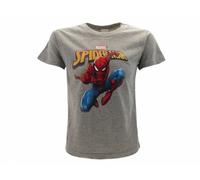 T-shirt Spiderman Originale Spider-Man Marvel Uomo Ragno Maglia Maglietta grigia