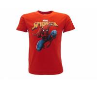 T-shirt Spiderman Originale Spider-Man Marvel Uomo Ragno Maglia Maglietta rossa