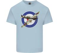 T-Shirt Spitfire MOD RAF WWII Aereo Da Combattimento Britannico Per Bambini