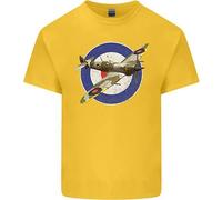 T-Shirt Spitfire MOD RAF WWII Aereo Da Combattimento Britannico Per Bambini