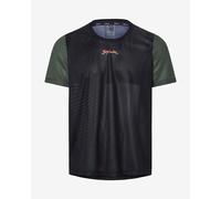 T-shirt Spiuk All Terrain Searcher manica corta nero verde - S