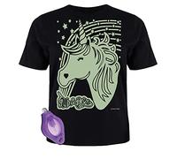 T-Shirt Splat Planet Unicorn Glow Maglietta Magica da colorare con 10 Penne magiche Lavabili atossiche - Colora la Tua Maglietta, colora e Lava Via e ricolora i Compleanni dei Bambini (7-8 Anni)