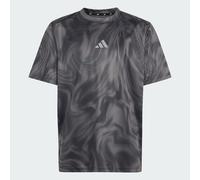 T-SHIRT SPORT ICONS ALL-OVER GRAPHIC Grey Five / Black / Grey Three 5-6A