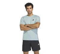 adidas - WE Base 3-Stripes Tee - Maglia funzionale S - Regular grigio