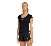 T-shirt sportiva Essentials Linear Nero L Tinta unita