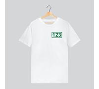T-Shirt Squid Game con numero personalizzato idea regalo