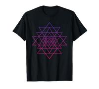 T-shirt Sri Yantra Hindu Tantra Fiore della Vita Maglietta