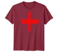 T-shirt St Georges Day inglese bandiera patriottica inglese croce rossa...