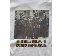 T-SHIRT STAMPA LE STELLE BRILLANO IN NOTTE OSCURA repubblica sociale italiana