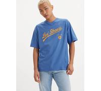 T shirt stampata con scollo a V Blu / Levi Strauss Swash Federal Blue / Autumn Blaze levi > clothing > men