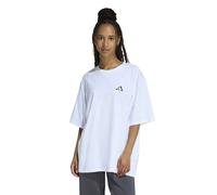 adidas Soft Side Oversized Graphic Women Magliette S Bianco