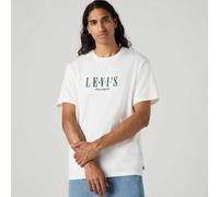 Levi's SS Relaxed Fit Tee, T-Shirt Uomo, Serif Logo White, L