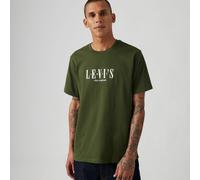 Levi's Ss Relaxed Fit Tee Serif Logo Kombu Green Taglia: M | T-shirt stampate Outlet | Uomo | Verde