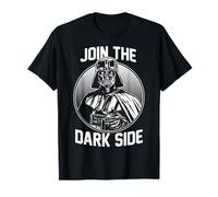 T-shirt Star Wars Darth Vader Join The Dark Side Collegiate Maglietta