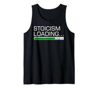 T-Shirt Stoicism Loading Progress Bar Canotta