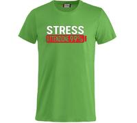 T-Shirt Stress Attenzione 99% Magliette Simpatiche Umoristica PS 27431-a022