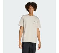 T-SHIRT SUMMER SLIDE TRIM GRAPHIC Beige M