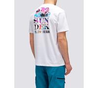 T-Shirt Sundek In Cotone Con Stampa Palms Trip