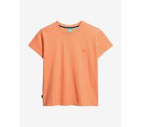 T-shirt Superdry Essential Logo 90s manica corta arancio donna - XS