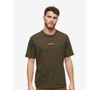 T-shirt Superdry Micro Logo Graphic manica corta verde oliva - L