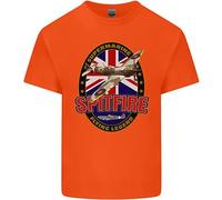 T-Shirt Supermarine Spitfire Flying Legend Per Bambini