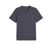 PUMA M TAD Tech Triblend Tee, Magliette Unisex - Adulto, Galactic Gray,