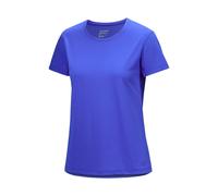 Arc Teryx Taema Crew SS W - T-shirt - donna XS Blue woman Recycled Materials,Dwr,Pfc-Free,Recycled Polyester,Fair Trade Certified